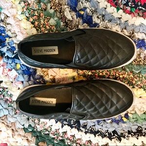 Steve Madden Quilted Slip On Sneaker